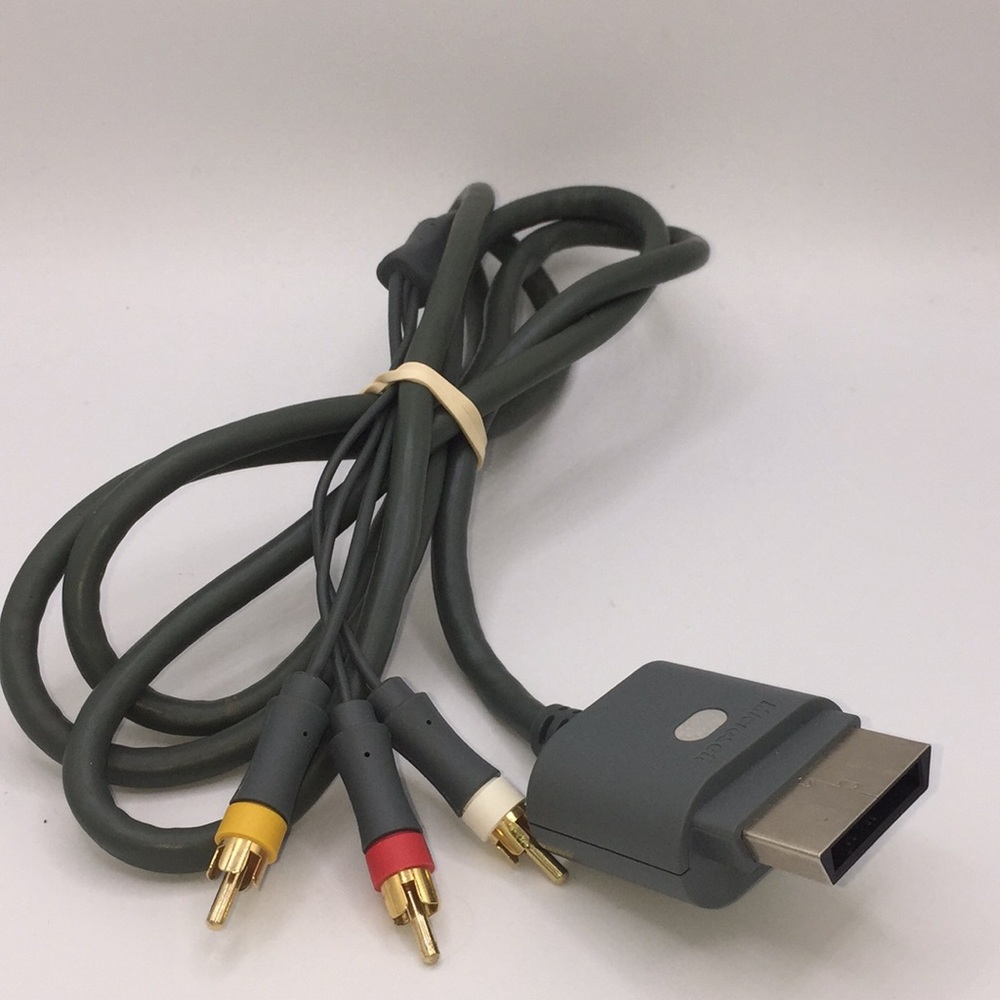 Original Xbox 360 Composite AV Cable Microsoft